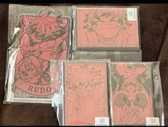 ガチアクタ まるくじ ルド アクスタ 缶バッジ 4種セット d