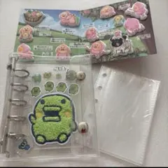 たまごっち　くちぱっち　クリアシール帳　透明　シール帳　ワッペン　fgmp