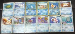 ポケモンカード 《旧／水タイプ》セット - 12枚