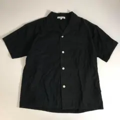 子供服 160㎝ グローバルワーク 半袖シャツ 黒 シンプル F1A418