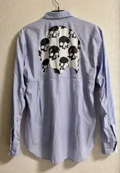 comme des garcons homme plus スカル期 水色 シャツ