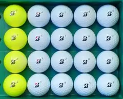 BRIDGESTONE　TOUR BX・TOUR BXS　ロストボール　20球
