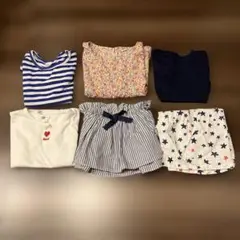 UNIQLO ユニクロ　GU a.v.v Tシャツ フリル袖 キャミソール