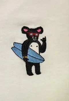 モルガ MULGA Tシャツ 白 ワンポイント 刺繍 コアラ