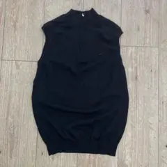 Nike Golf ナイキゴルフ　ハーフジップ　ニットベスト　ブラック