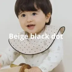 コニースタイ　ベージュブラックドット