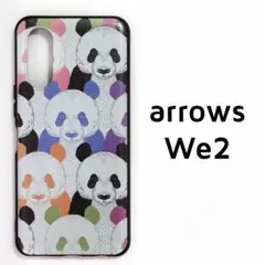 arrows We2 カバー カラフル パンダ