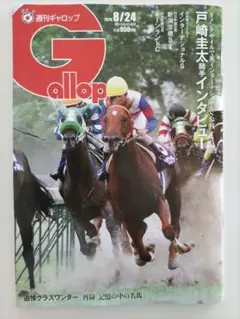 週刊ギャロップ 雑誌　2025年8月24日号　応募券とかはついています