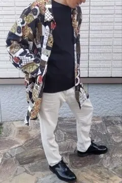 カジュアルシャツ5L日本製Manches長袖シャツ