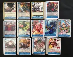 ★ワンピースカードゲーム　神速の拳青デッキパーツまとめ売り(神速青まとめ)