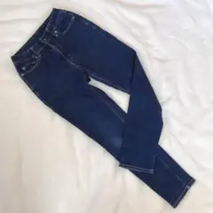 ユニクロ　ストレッチデニムパンツ　150 インディコ