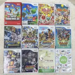 Wii ゲームソフト 12本セット