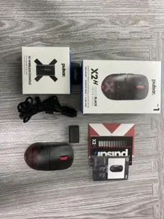 4k ドングル付き　pulsar x2h mini CLEAR BLACK