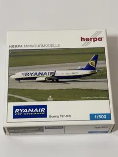 ライアンエアー　B737-800 herpa 1/500