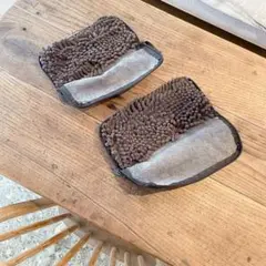吸水できるポーチ　大小2つ