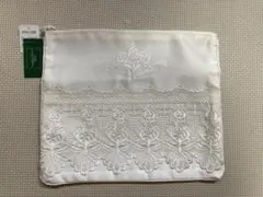 【未使用】川島織物Selkon Lace Gallery フラットポーチ