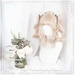 【新品】耐熱ウィッグ かつら コスプレ ロリータlolita風 短い髪