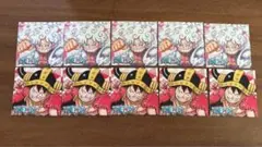 ナツコミ　ONE PIECE ツインステッカー　10枚セット