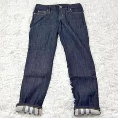 【美品】バーバリーロンドン デニムパンツ ジーンズ 裏地ノバチェック M