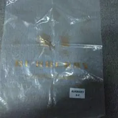 BURBERRY ショップ袋 透明 サイズ32