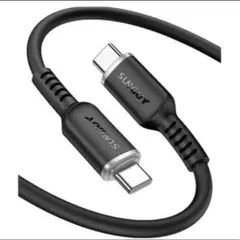 UNGUY USB-C to USB-C ケーブル 2M 100W 絡まない