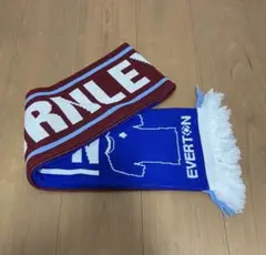 バーンリー、エバートン サッカースカーフ