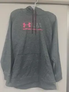 UNDER ARMOUR グレー パーカー