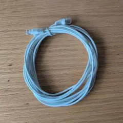 LANケーブル 極細　５ｍ　RJ-45　ホワイト