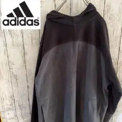 【大人気】adidas アディダス ボア パーカー スリーライン 刺繍ロゴ