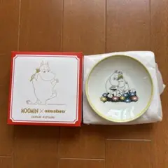 ムーミン×アマブロ JAPAN KUTANI 手塩皿　豆　九谷焼 MOOMIN