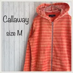 キャロウェイ ボーダージップパーカー ゴルフウェア Callaway