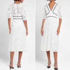 出品12/11まで・定価20万!処分価格!美品!N°21 レースドレス IT40