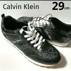 Calvin Klein メンズスニーカー 黒 未使用 29ｃｍ　#009
