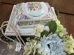 《再販》ウェットティッシュケース デコ リバティ ハンドメイド