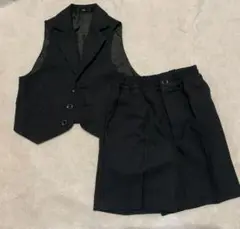 フォーマル ベスト パンツ　セット 95A ブラック