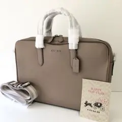 【新品】COACH コーチ ビジネスバッグ グラハム ブリーフ レザー