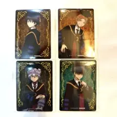 暗殺教室　あべのhoop ポップアップ　購入特典　クリアカード　4種セット
