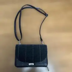 茶系サコッシュバッグ