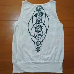 チャイハネ yul チャクラタンクトップ ホワイト