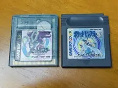 ポケットモンスタークリスタル・銀セット