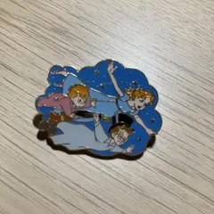 ピーターパン ウェンディ マイケル ジョン ピンバッジ 平成レトロ