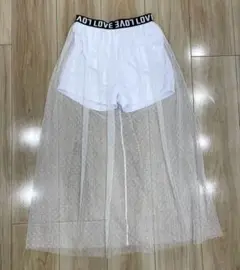新品同様　シーイン　スカート　140size