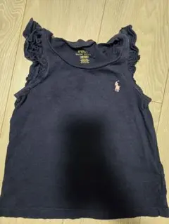 Polo Ralph Lauren フリルタンクトップ ネイビー
