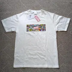 【新品】MARVEL/マーベル×ラッドカスタム◆Tシャツ　160cm　メンズS