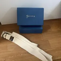 Yoga works ヨガブロックとストラップセット