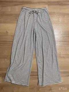 H&M ボーダーパンツ 新作 ZARA UNIQLO GU