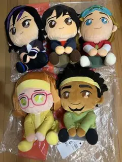 ラウンドワン限定　ベイマックス　うるりぃみぃ ぬいぐるみ 5種セット