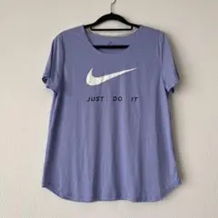 【お値下げ】Nike DRI-FIT 薄紫色 Tシャツ L