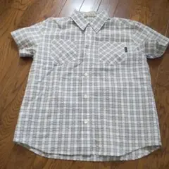 FIVE KID'S チェック柄 半袖シャツ