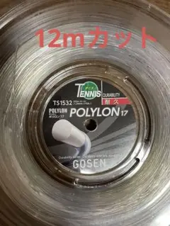GOSEN POLYLON 17 テニスガット（12mカット）